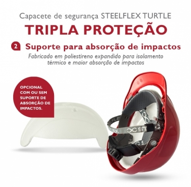 Capacete | SteelFlex | Turtle | Várias Cores