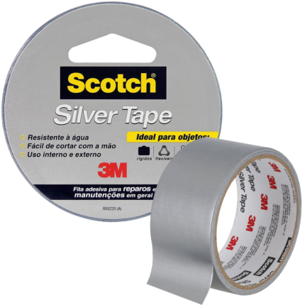 Fita Silver Tape 3M 45mm x 5m