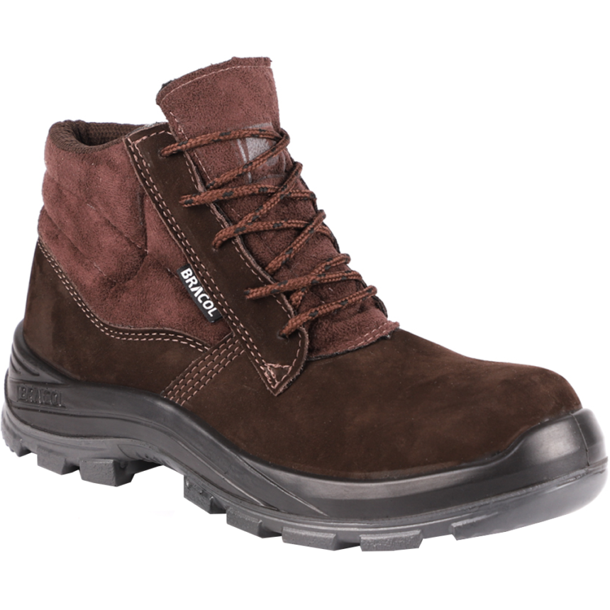 Dinmap Botina Nobuck Bracol BAF Bidensidade Biqueira de Composite - CA 42169 ...