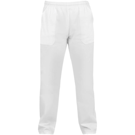 Calça de Brim Elástico Total Branca