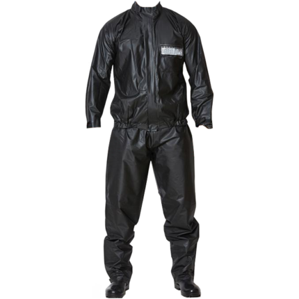 Conjunto de Motoqueiro Preto PVC