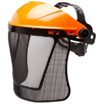 Kit Roçador Com Protetor Facial Malha e Suporte Libus