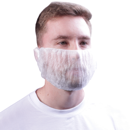 Protetor de Barba TNT Pacote com 100 Unidades