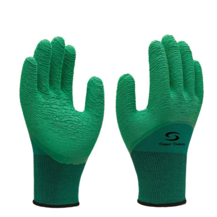 Luva Poliéster C/ Revestimento em Látex Corrugado Super Safety SS 1009 - CA 31895